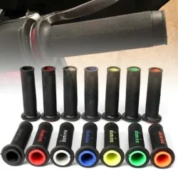 1 Paar 7/8 Zoll (22mm/24mm) Universal Lenkergriffe aus Gummi-Gel für Motocross, Motorrad, Pit Bike ? Handgriffe für Bremshebel