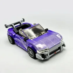 Neue MOC-Geschwindigkeit ? ? Klassische Rennfilm-Serie Modellbau-Bausteine DIY Modulares Auto-Bausatz Kinderspielzeug Jungen-Geschenkset