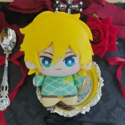 10cm Gefüllte Diego Brando Plüschpuppe Spielzeug Anime Dio Dekorativer Anhänger Schlüsselanhänger Plüschpuppe Fans Urlaub Weihnachtsgeschenke