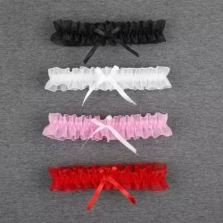 Frauen Sexy Bogen Spitze Bein Ring Dessous Floral Strumpfbänder Gürtel Bowknot Schleife Hochzeit Braut Cosplay Lolita Mädchen Strumpf Hosenträger