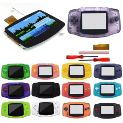 HISPEEDIDO Mehrfarbiger, laminiert V5 HD 720x480 beschichtetes Display für GBA V5 IPS LCD-Kits, Bildschirmersatz, Desaturation, OSD, FRM