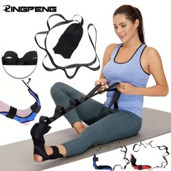 Yoga-Stretchband, segmentierte Anpassung, unterstützt mit Fußdehnungsband, Rehabilitationstraining, Bein- und Fußdehnung