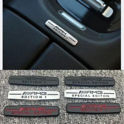 AMG Special Edition 1 Emblem Autoaufkleber Zubehör für Mercedes Benz Brabus Maybach Smart W204 GLC CLA GLK W205 W203 W206 W108