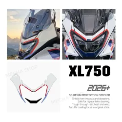 Für Transalp XL 750 2026 Zubehör 3D-Epoxidharz-Aufkleber-Schutzset
