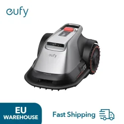eufy Mähroboter E18, Kein Kabel, Kein RTK, Keine Signalausfälle, Auto-Mapping, Hinderniserkennung, Smart-Navigation, Präzisions-