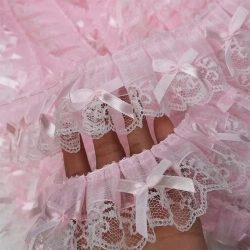1 Yard rosa Rüschen Welle Schleife Stickerei Spitze Stoffbesatz DIY Kleidung Hochzeit Home Geschenk Dekoration handgemachte Nähen Handwerk liefert