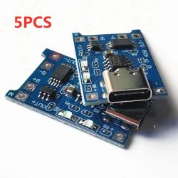 2/5PCS 5V 1A Micro/Typ-c/Mini 18650 TP4056 Lithium-Batterie Ladegerät Modul Lade Board mit Schutz Dual Funktionen Li-Ion