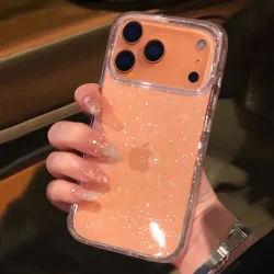 Luxuriöse Modische Glitzernde Transparente Handyhülle für iPhone 18 17 Pro Max 16 15 14 13 12 11 XS X XR 7 8 Plus 16E 17 Air Cover