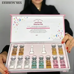 Korea Face 8ml Aufhellende BB-Creme Anfänger-Starterset Niacinamid/Peptid Faltenbekämpfende BB-Creme Hautpflege-Serum Schönheit
