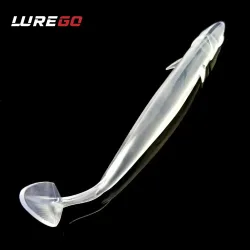 LUREGO, 5 Stück Sardinen-Softköder Schwimmender Kunstköder 11,5cm 6g 15,5cm 4g für Barsch Forelle Salzwasser Süßwasser Angeln