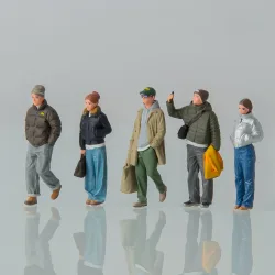 AFA 1/64 Maßstab Miniatur-Harzfiguren Modell-Requisiten Street-Fashion-Figuren Diorama-Landschaftszubehör für Matchbox Tomica Diecast
