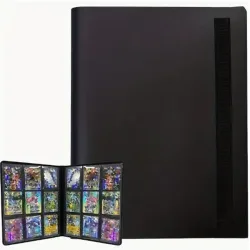 1Pc Karte Binder 160/360/480 Trading Karte Halter Buch PP Abdeckung Binder Für Karten Langlebig Seite Laden karte Buch Mit Gaming Karten