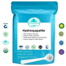 50?1000 g 100 % Hydroxyapatit 60 Nano, natürliches Zahnaufhellungspulver, Zahnfleckenentferner und Polierer [niedrigstes Datum]