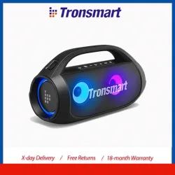 Tronsmart Bang SE Lautsprecher Tragbarer Bluetooth-Lautsprecher mit Tiefbass, 24 Stunden Spielzeit, Tragegriff, für Outdoor & Camping