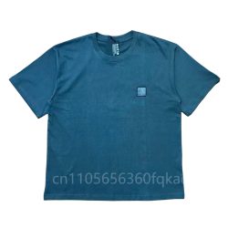 2026 Quadratischer Kompass-Rosen-Patch im italienischen Luxusmarken-Stil ? 3 Etiketten T-Shirts aus reiner Baumwolle für Herren, Rundhals, Kurzarm, Sommer-Oberteile