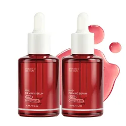 NAD+ Straffendes Serum Kollagen-Extrakt & Peptide Gesichtsserum Verbessert die Hautelastizität für Glattere Haut Geeignet für Alle Hauttypen 30ml