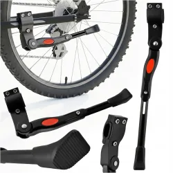 Verstellbarer Aluminium-Fahrradständer für Hinterradmontage, passend für 24, 26, 27,5, 29 Zoll MTB, Rennräder, Citybikes, Trekkingräder, faltbar, rutschfest, kratzfeste Gummiauflage, schnelle Montage