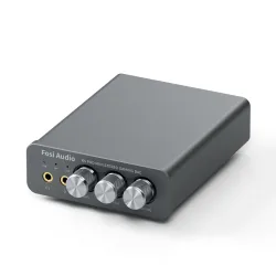 Fosi Audio K5 PRO USB-Gaming-DAC mit Mikrofon, Kopfhörerverstärker, Mini-Audio-DAC für PS5 Desktop-Aktivlautsprecher