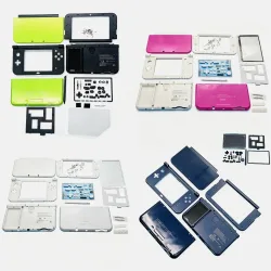 Komplettes Gehäuse-Ersatzteil für New 3DS XL/LL, Vollständiges Gehäuse mit Tasten + Schrauben-Reparaturset