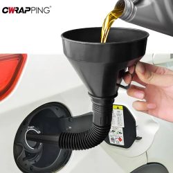 Motor-Betankungstrichter mit Filter für Auto, Motorrad, LKW, Öl, Benzin, Füllsieb, Verlängerungsrohr, Schlauch, Trichter, Werkzeug