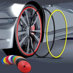 Universal Auto Felge Schützen Streifen Rad Rand Schutz Auto Rad Aufkleber Reifen Schutz Pflege Abdeckungen Auto Styling