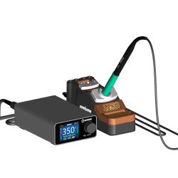 GEEBOON TC22 Lötstation Kompatibel mit Original-Lötspitzen 210/245/115, Temperaturgesteuerte Lötstation mit Handstück