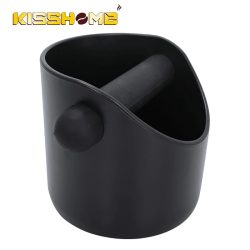 Kaffee Knock Box Anti Slip Schock-Absorbierende Mahlung Dump Espresso Boden Abfall Bin Cafe Für Barista Siebträger Zubehör Werkzeuge