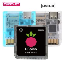 Chiscart DSpico USB-C-Version Spielkassette für NDS NDSL DSi 3DS Konsolen