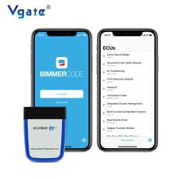 Vgate vLinker BM+ ELM327 BimmerCode BimmerLink Auto Codeleser Diagnosegerät Kfz-Scanner ELM327 OBD2 Bluetooth 4.0