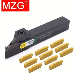 MZG MGEHR MGEHR1010 MGEHR1212 MGEHR1616 MGEHR2020 2525 1,5/2/2,5/3/4/5mm Externe Nuten Drehen Werkzeug Halter CNC Bohrstange