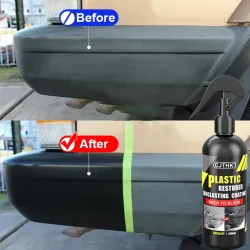 Auto Kunststoff Restaurator Beschichtungsmittel Auto Kunststoff Gummi Außen Reparatur Sauber Aktualisierung Restaurierung Mittel Schwarz Glanz Dichtung Aufhellen