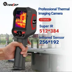 TOOLTOP ET693C 256*192 Handheld Wärmebildkamera 8G Speicher 1080P Sichtbare Fusion Professionelle Elektrische Reparatur Wärmebildkamera