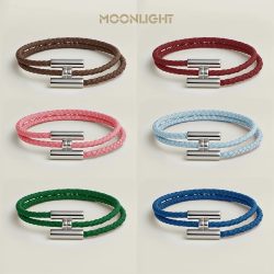 MOONLIGHT Klassisches Design Magnetisches H-Knopf-Armband für Damen Leder-Charm-Armband Hochwertiges Paar-Geschenk Großhandel