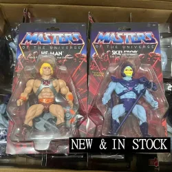 Auf Lager: He-Man Motu 80th Set Retro Skeletor Classics 5,5