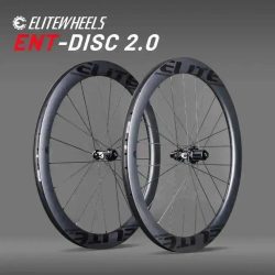 ELITEWHEELS Carbon-Laufräder ENT 2.0 Scheibenbremse 700c Carbon-Felge Center Lock Rennrad-Laufradsatz UCI-Qualität Rennrad-Laufradsatz