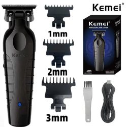 Kemei KM-2299 Professioneller Haarschneider 1200mAh Elektrische Haarschneidemaschine USB Wiederaufladbare Haarschneidemaschine Haarschneidegerät
