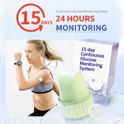 Aidex 2nd Dynamisches Blutzucker-Monitoring-System CGMS Echtzeit-Diabetes-Zuckermessgerät Blutzuckertest Aidex X Blutzuckersensor