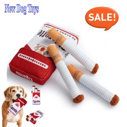 Lustiges interaktives Plüsch-Hundespielzeug, Kreative, Zigaretten-Design, Giggling-Kauspielzeug für Hunde, das perfekte Haustiergeschenk für spielt Hunde