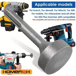 1set Erdung Stange Fahrer 85mm Heavy Duty Stahl Bohrer Fahrer Tragen Beständig Breite Kompatibilität Erdung Stange Bits buchse Für Rotar