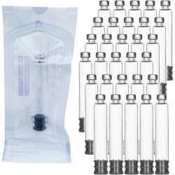 10-100 Stück 3ml Peptid-Insulin-Pen-Kartuschen, 3ml Kartuschen Kompatibel mit Wiederverwendbaren Injektions-Pens V1 & V2, Einzeln Verpackt