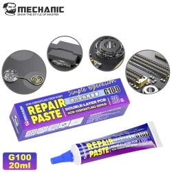 Mechaniker G100 Nicht-Demontage Drop Point Reparatur Paste für Telefone Schwanz Stecker CHIP Pin PCB Sitz Drooped Points Schnelle Aushärtung Reparatur