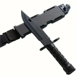M9 Taktisches Airsoft-Gummimesser Militärtraining Kampfkunst CS Cosplay Halloween Weichmesser-Modell