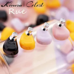 Kinera Celest Rue Neue In-Ear-Kopfhörer 1DD Composite Titan-Membran 6 mm Micro Dynamic Driver HIFI-Ohrhörer für Gaming-Geschenke
