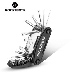 ROCKBROS 16 in 1 Bike Fahrrad Multi Repair Tool Set Kit Hex Speichen Zyklus Schraubendreher Werkzeug Schlüssel Berg Zyklus Werkzeug sets Schwarz