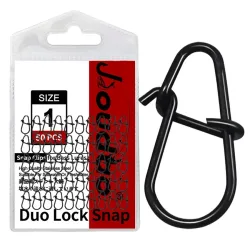 50 Stück Crankbait Snaps Edelstahl Duo Lock Lure Snaps Schnellwechsel-Angelklammern Schnelle Geschwindigkeitsclips Snap Hook Connector