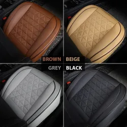 Neue Vordere Auto Sitz Abdeckung PU Leder Autos Sitzkissen Autos Sitz Schutz Universal Auto Stuhl Pad Matte Auto Zubehör