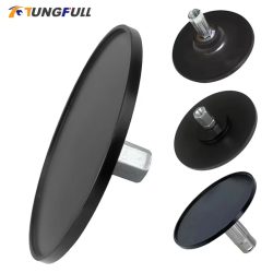 Schwarzer Saugnapf-Adapter, Teleskop-Linearantrieb, Saugnapf, M6, M8, M10, 3XLR-Anschluss, hin- und hergehende Geräteaufsätze, Teile