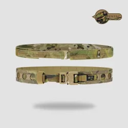 PEW TACTICAL Ferro Style BORA Taktischer Gürtel für Outdoor-Jagd und Training, Innerer und Äußerer Doppel-Taillengürtel