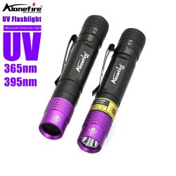 365/395nm UV Taschenlampe Schwarzlicht Mini Uv Taschenlampe Geld Erz Haustier Urin Unsichtbare tinte Marker Fleck Skorpion Detektor Lampe