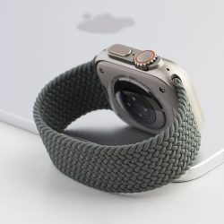 Geflochtenes Schlaufenarmband für Apple Watch-Armbänder Ultra 3 2 49 mm 44 mm 41 mm 40 mm 42 mm 46 mm 45 mm Armband iWatch Serie 11 SE3 10 9 8 7 6 5